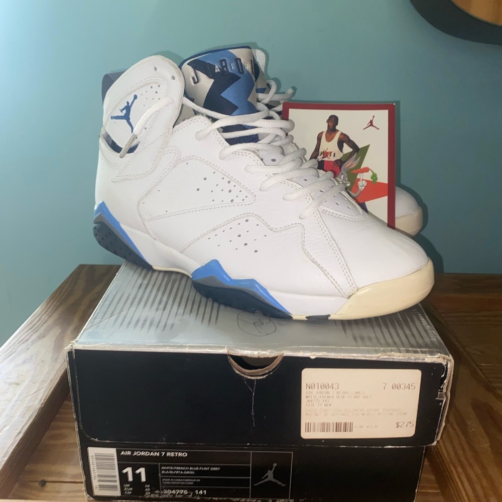 “French Blue” Jordan 7 (2002 release) Size 11